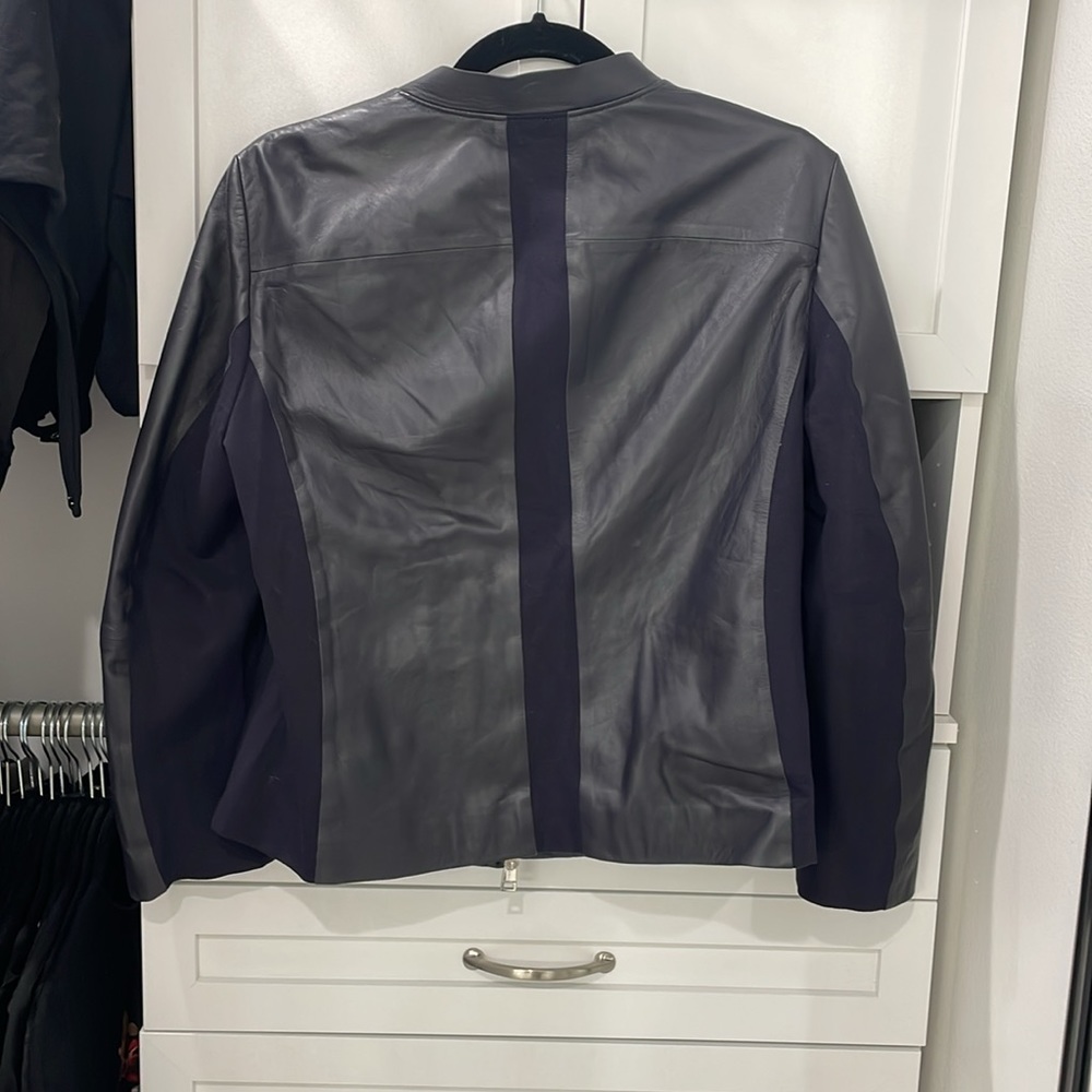 Marc Cain Leather Jacket - Picture 3 of 6